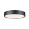 Z-Lite Kawan 1 Light Flush Mount, 16in. W x 5.25in. L, Matte Black and Modern Gold 1014F16-MB-MGLD-LED - alternate 6